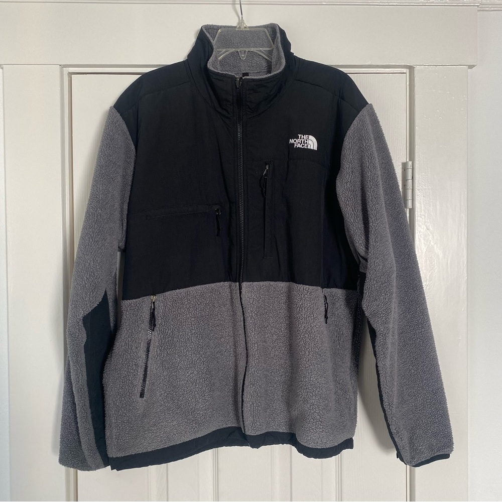 The North Face Denali Jacket // Large // Black/Graphite